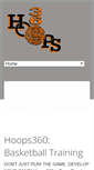 Mobile Screenshot of hoops360nj.com